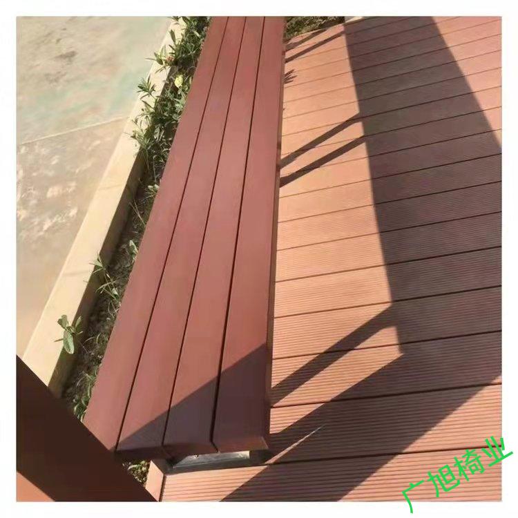 防腐木公园椅效果