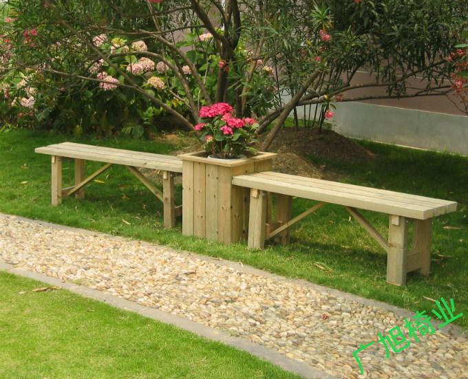 北京户外花池椅子案例