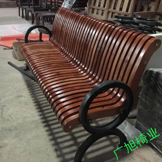 北京实木户外公园椅厂家